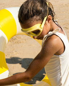 Petites Pommes Hans Kids Swim Goggles Citrôn