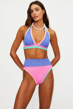 Beach Riot Emmy Bottom Sherbert Shores Colorblock