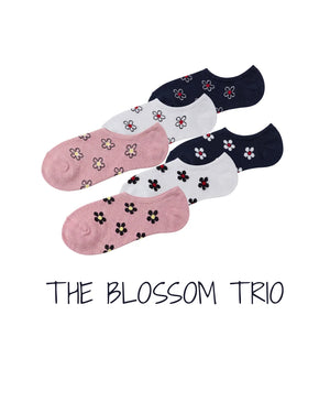 Unpair The Blossom Trio Socks - Adults & Kids