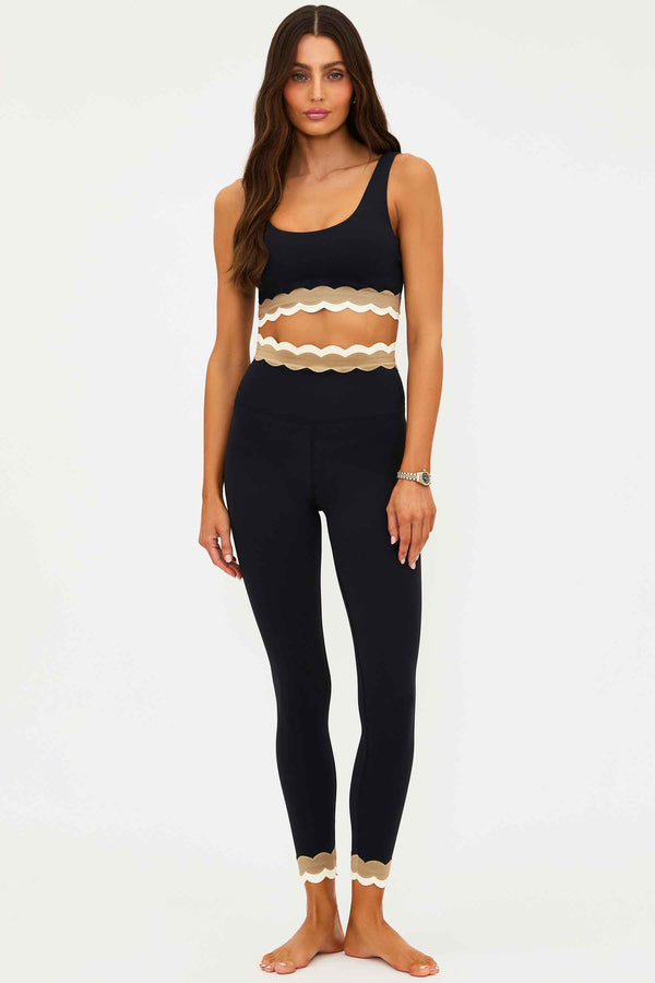 Beach Riot Marin Top Mystic Colorblock Matte