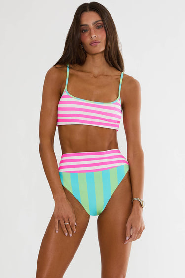 Beach Riot Val Top Cove Stripe