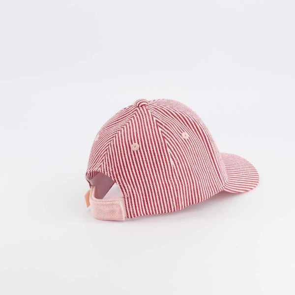 Chamaye Super Cool Red Sailor Cap - Kids