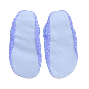 Swim Essentials Lila Leopard Kids Swim Socks