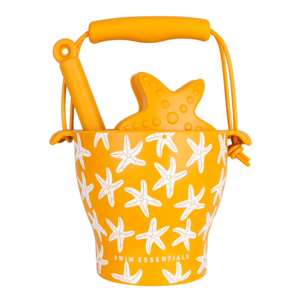 Swim Essentials Sea Stars Silicone Sand Bucket Set