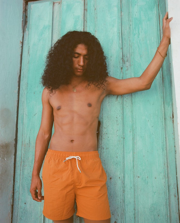 Petites Pommes Bobby Swim Shorts Tangerine - Adult