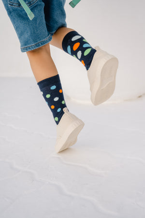 Unpair Spotted Socks - Adult