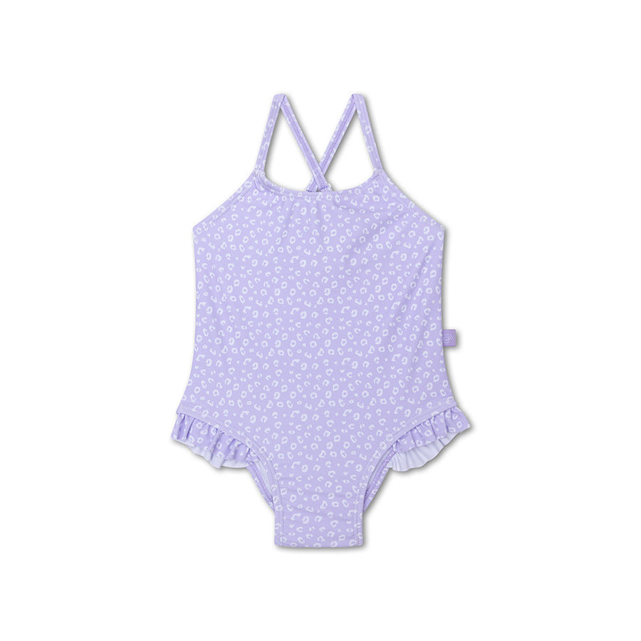 Swim Essentials Lila Leopard Swimsuit