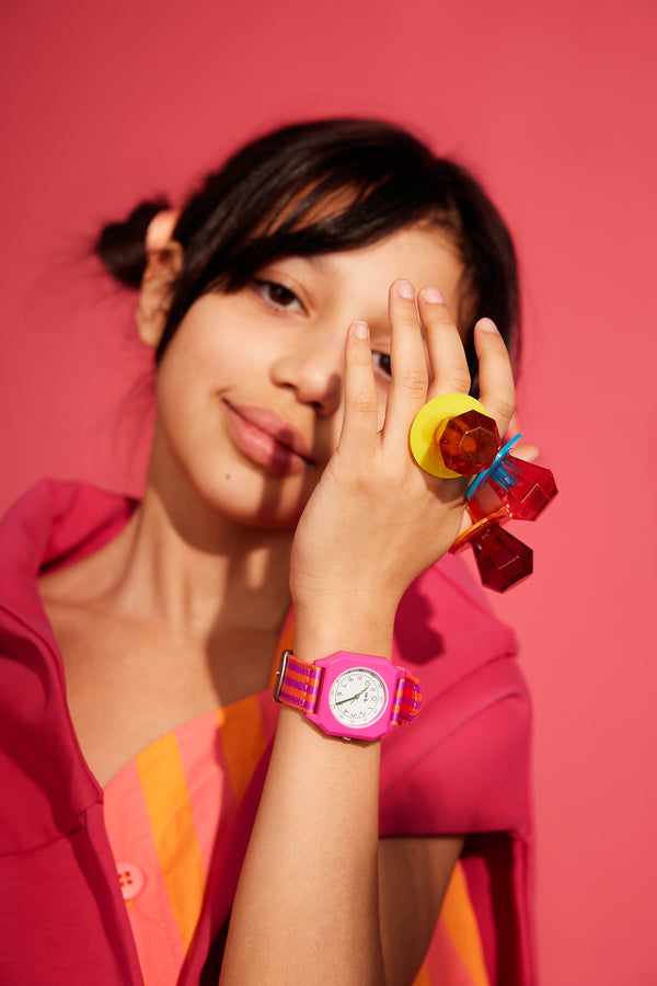 Mini Kyomo Ruby Papaya Watch