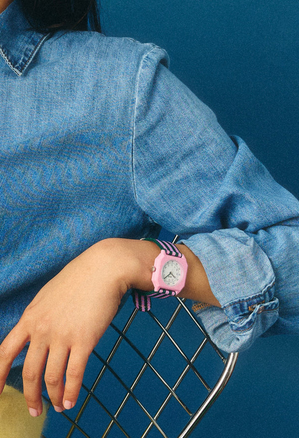 Mini Kyomo Lavender Field Watch