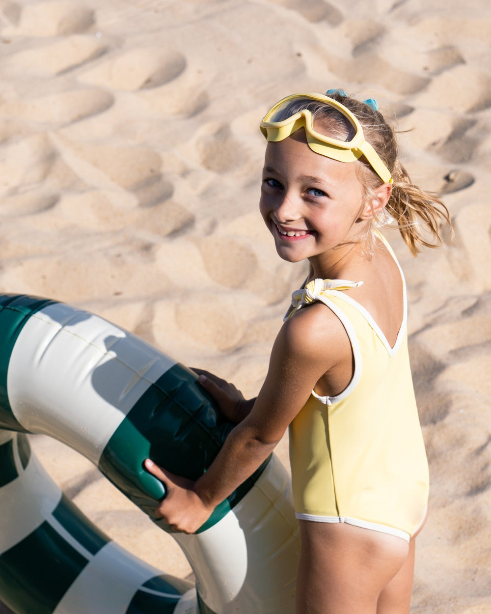 Petites Pommes Elizabeth Swimsuit Citrôn