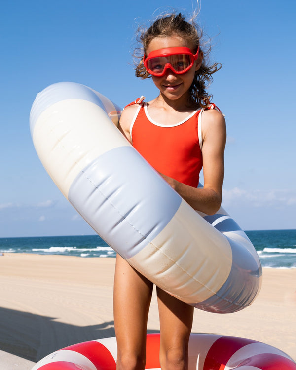 Petites Pommes Hans Swim Goggles Red Signal