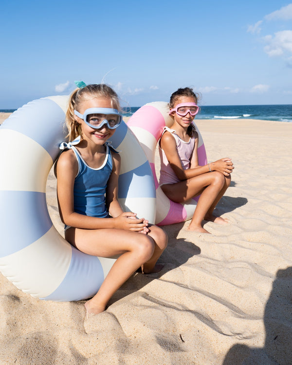 Petites Pommes Elizabeth Swimsuit Sky Blue