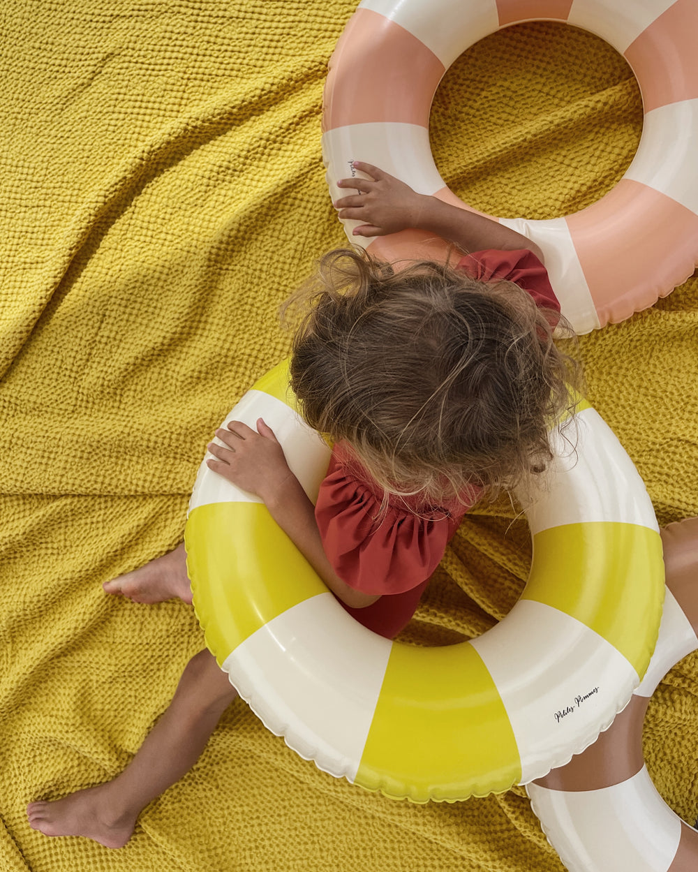 Yellow Classic Kids Inflatable Pool Ring 60 cm
