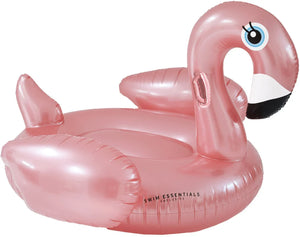 Swim Essentials Rose Gold Flamingo Ride-On Float 150 cm