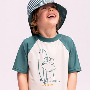 Swim Essentials Surfer Swim Shirt Short Sleeves