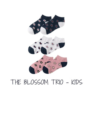 Unpair The Blossom Trio Socks - Adults & Kids