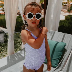Swim Essentials Lila Leopard Swimsuit