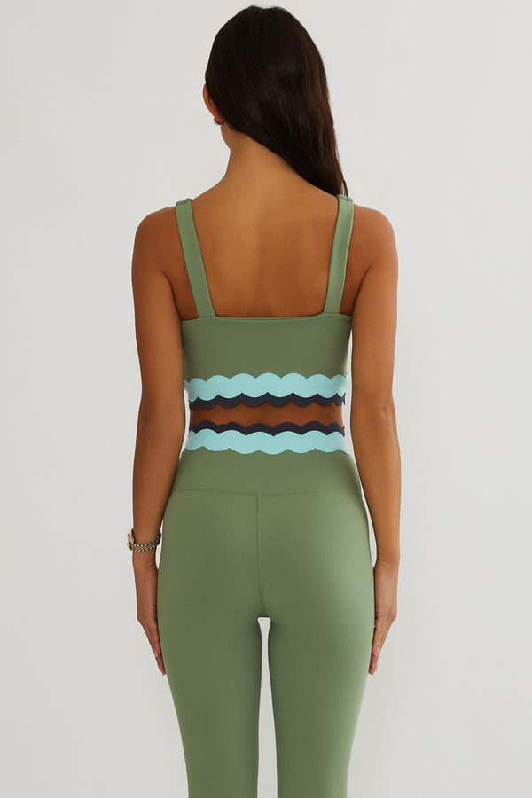 Beach Riot Marin Top Sage Mist Matte