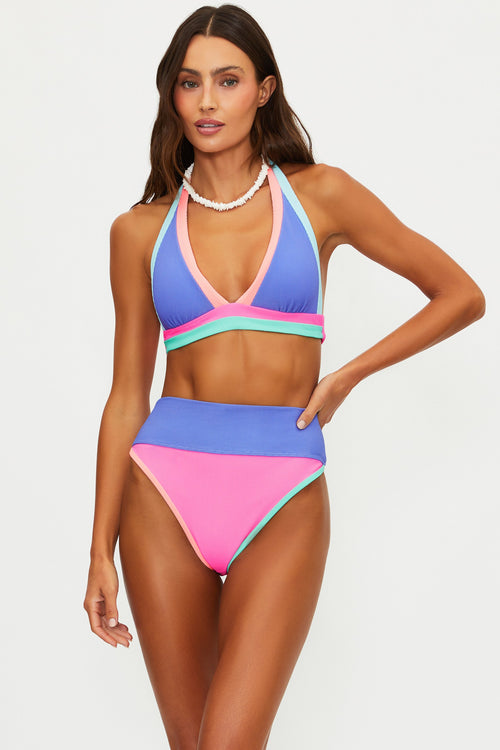 Moana Top Sherbert Shores Colorblock