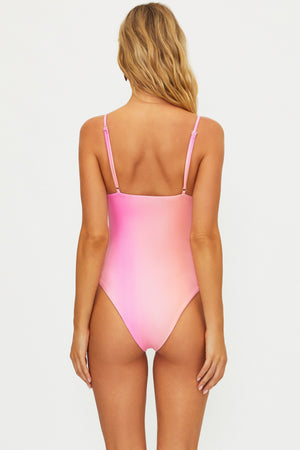 Beach Riot Priscilla One Piece Petal Sunrise