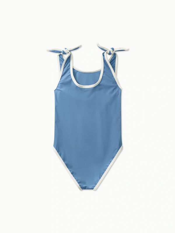Petites Pommes Elizabeth Swimsuit Sky Blue
