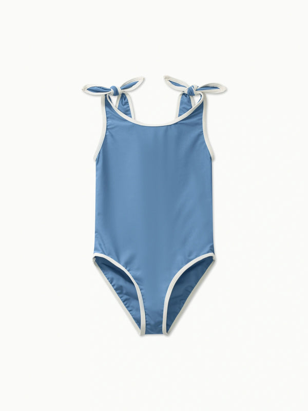 Petites Pommes Elizabeth Swimsuit Sky Blue