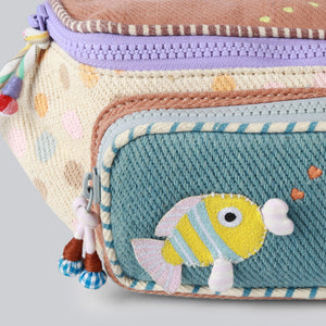 Choose Kind Salmon Swimsters kids' fanny pack