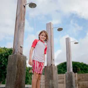 Swim Essentials Catch Of The Day Swim Shirt Short Sleeves