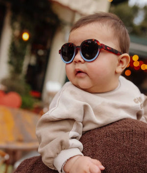 Hello Hossy Megy Craky Blue Sunglasses