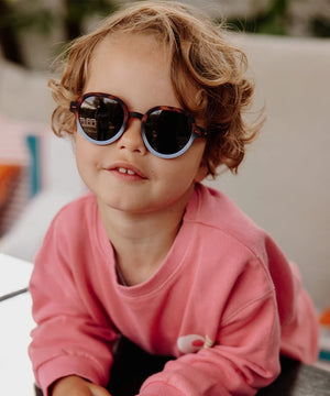 Hello Hossy Megy Craky Blue Sunglasses