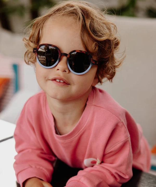 Hello Hossy Megy Craky Blue Sunglasses