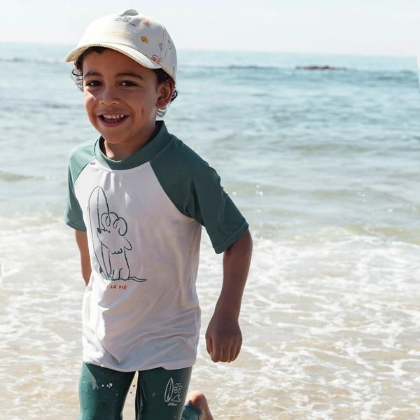 Swim Essentials Surfer Swim Shirt Short Sleeves