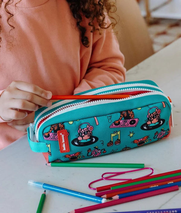 Hello Hossy Disco Roar Pencil Case