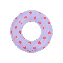 Swim Essentials Lila Heart Swim Ring 55 cm