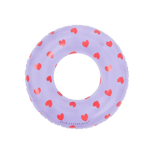 Lila Heart - Swim Ring - 55 cm